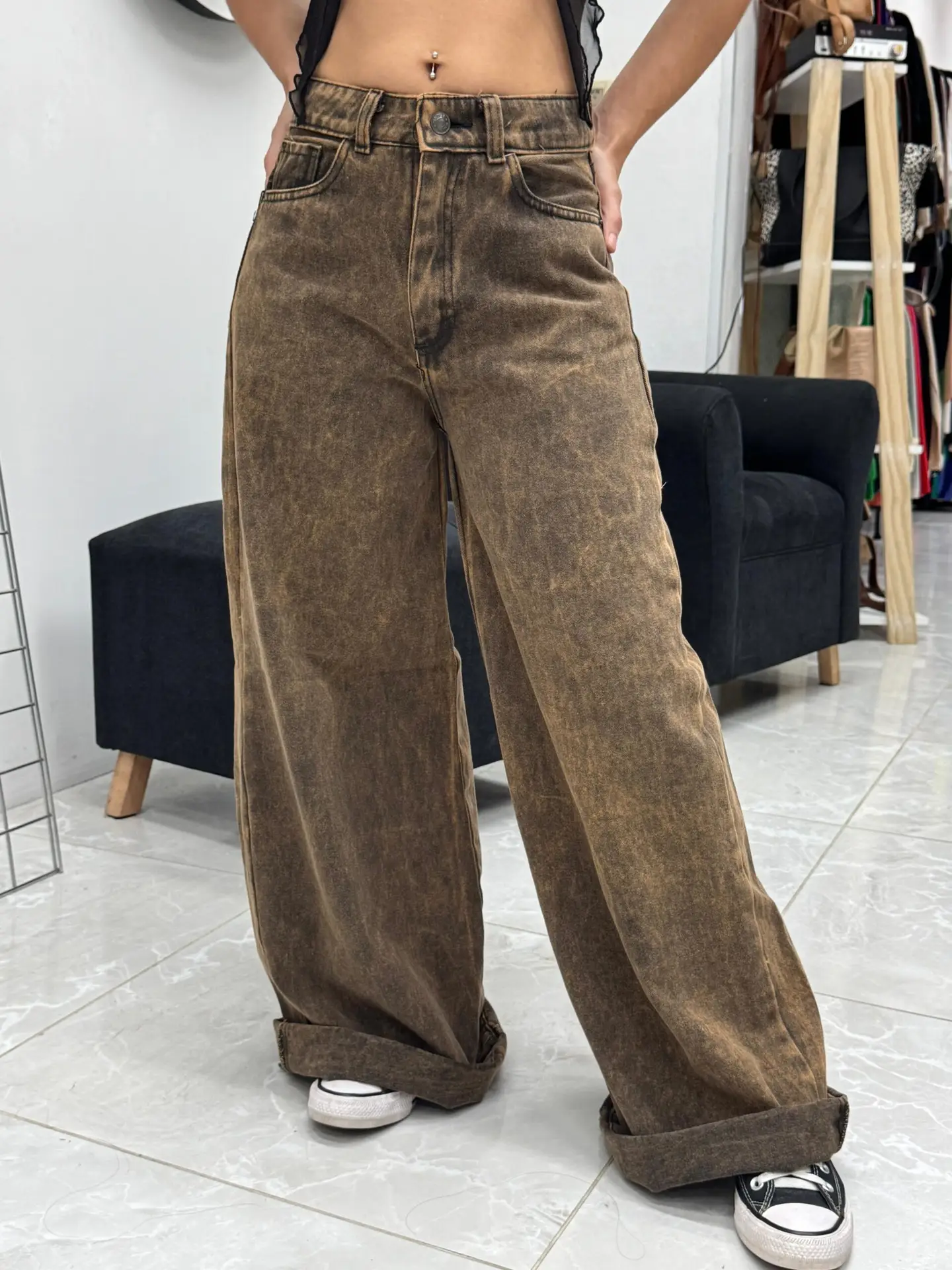 Wide Leg Oxidado