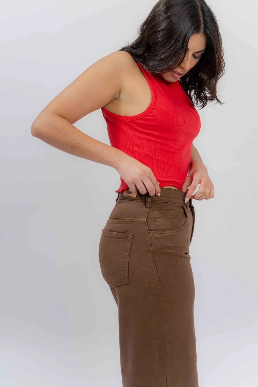 Wide Leg Chocolate - Imagen 3