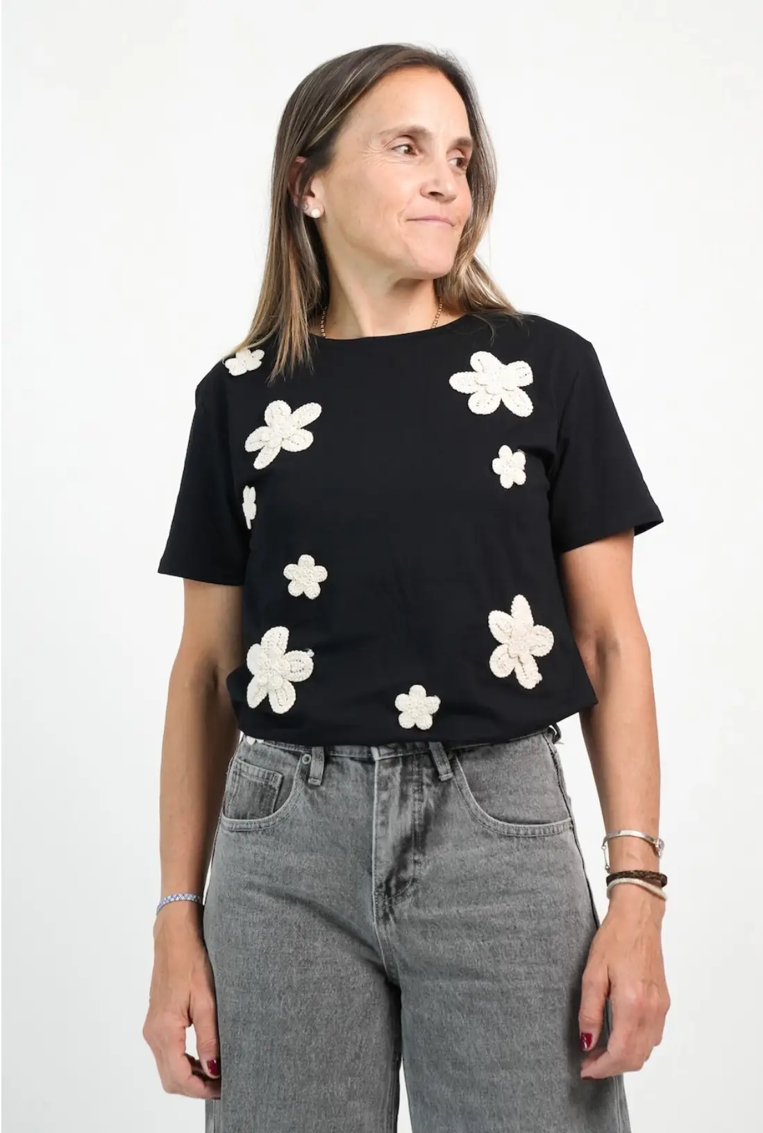 Remera Apliques