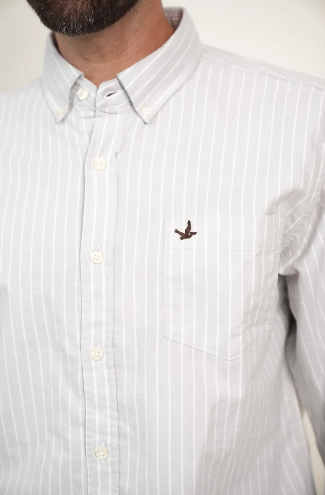 Camisa Oxford Rayada - Imagen 3