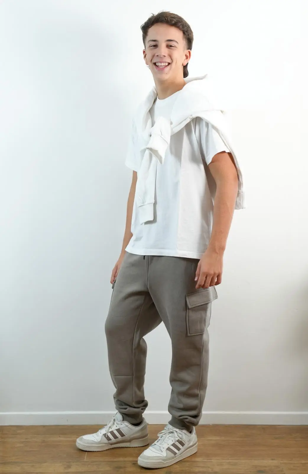 Unisex Jogger Felpa Cargo - Imagen 2