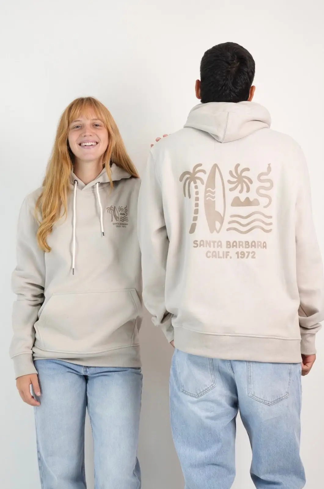 Canguro Felpa Estampado Unisex