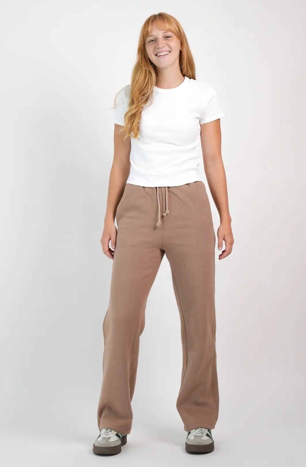 Pantalón Felpa Wide Leg - Imagen 3