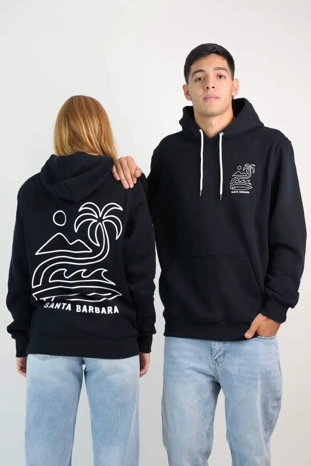 Canguro Felpa Estampado Unisex