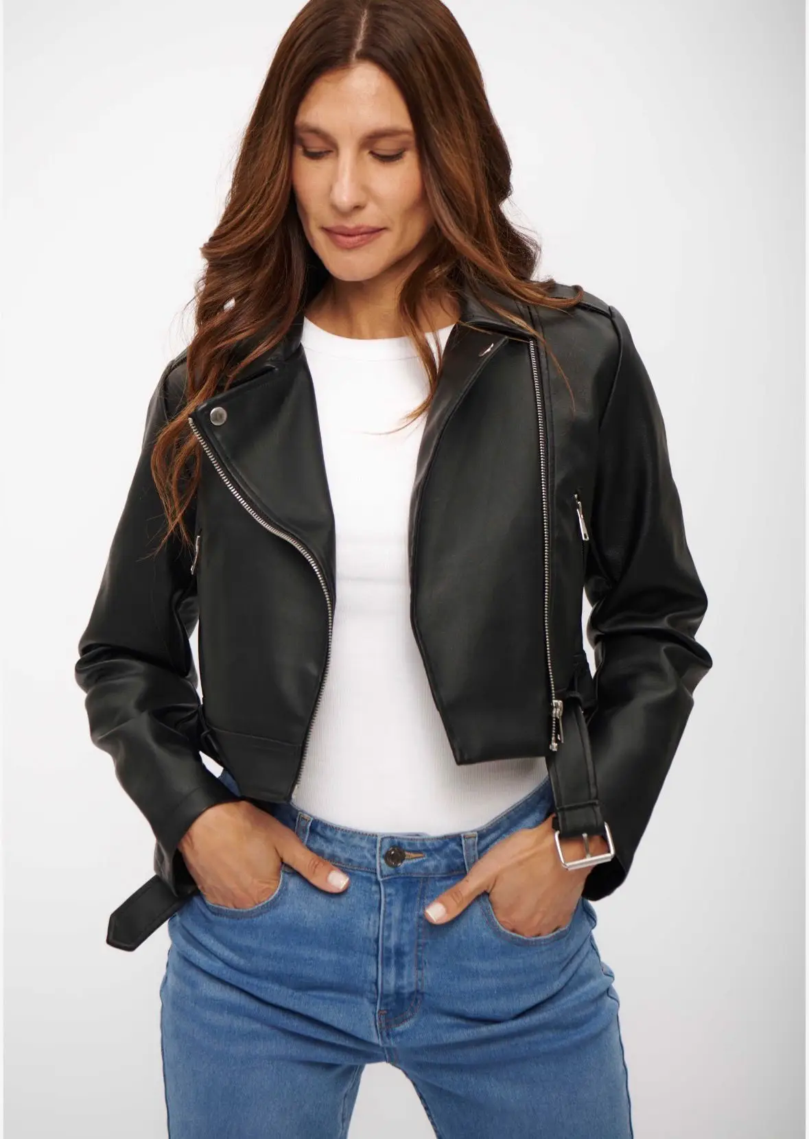 Campera Cuerina Danira