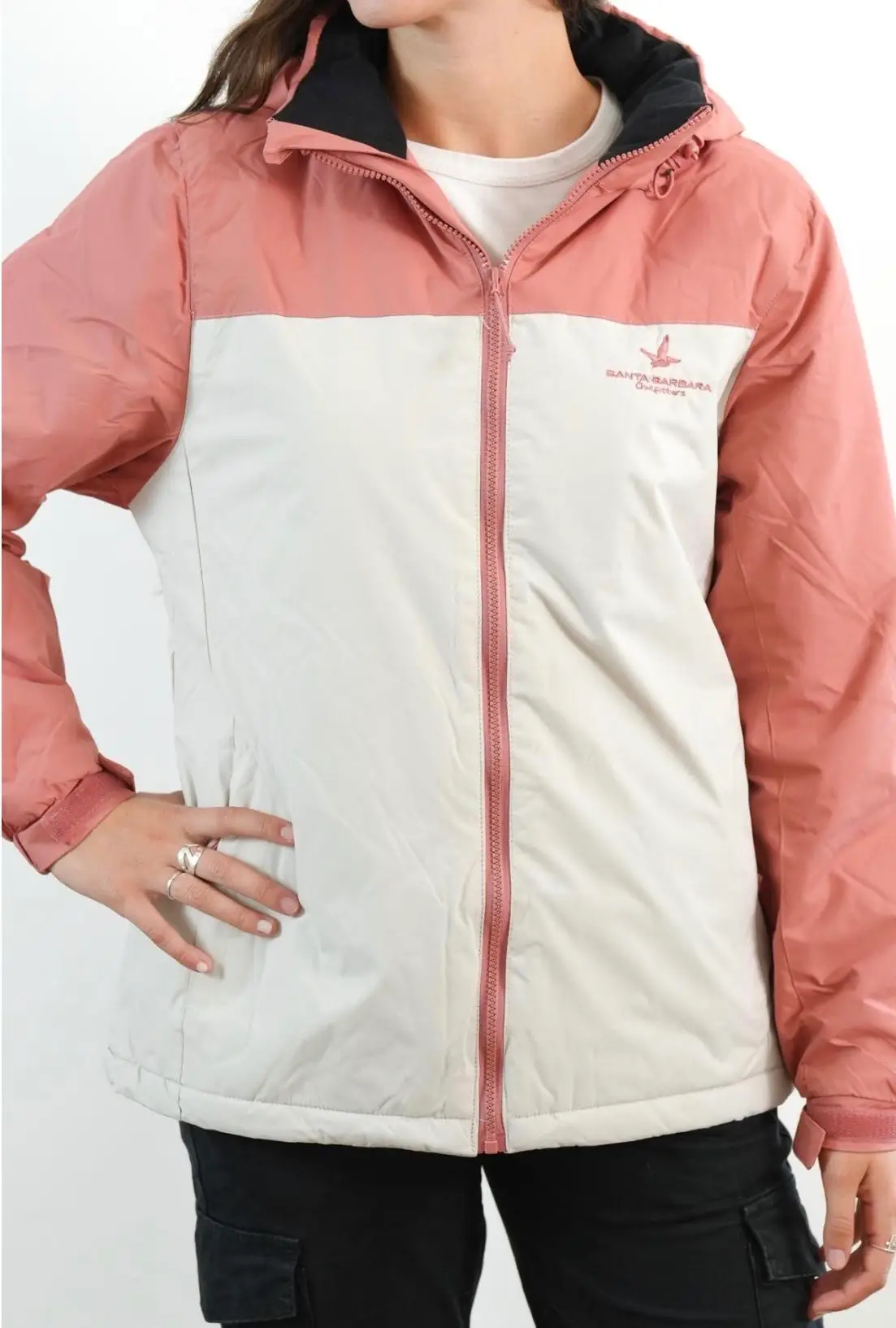 Campera Taslon Tech 2 Colores Mujer - Imagen 4