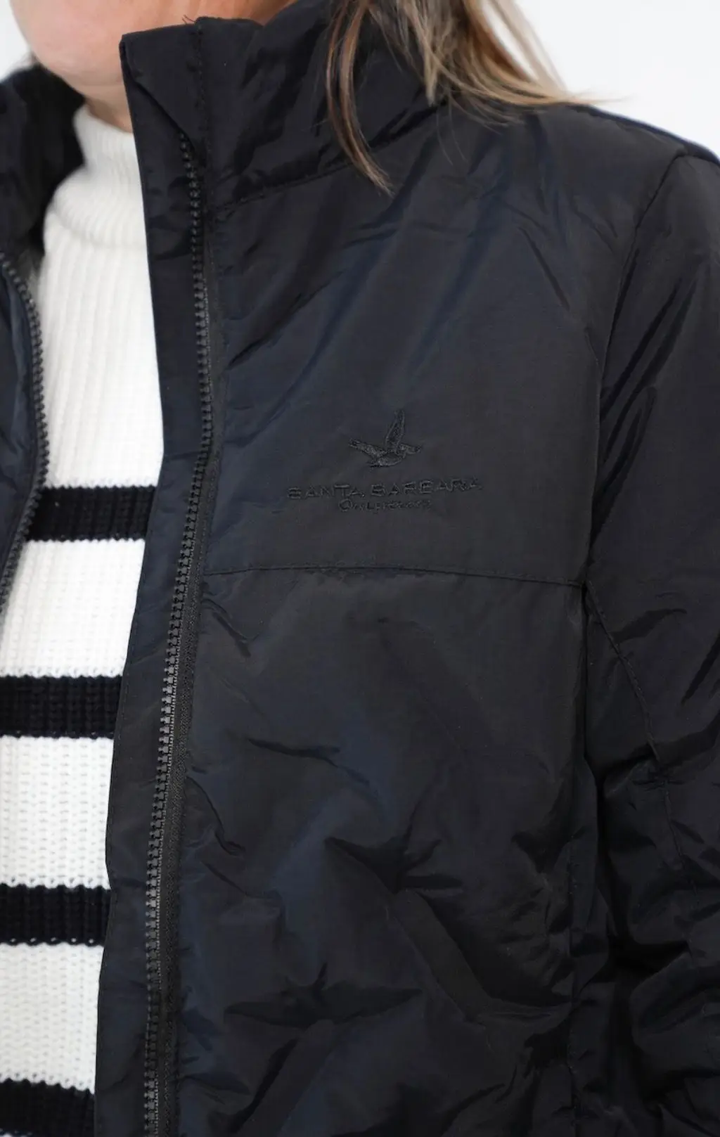 Campera Taslon Tech Silver - Imagen 2