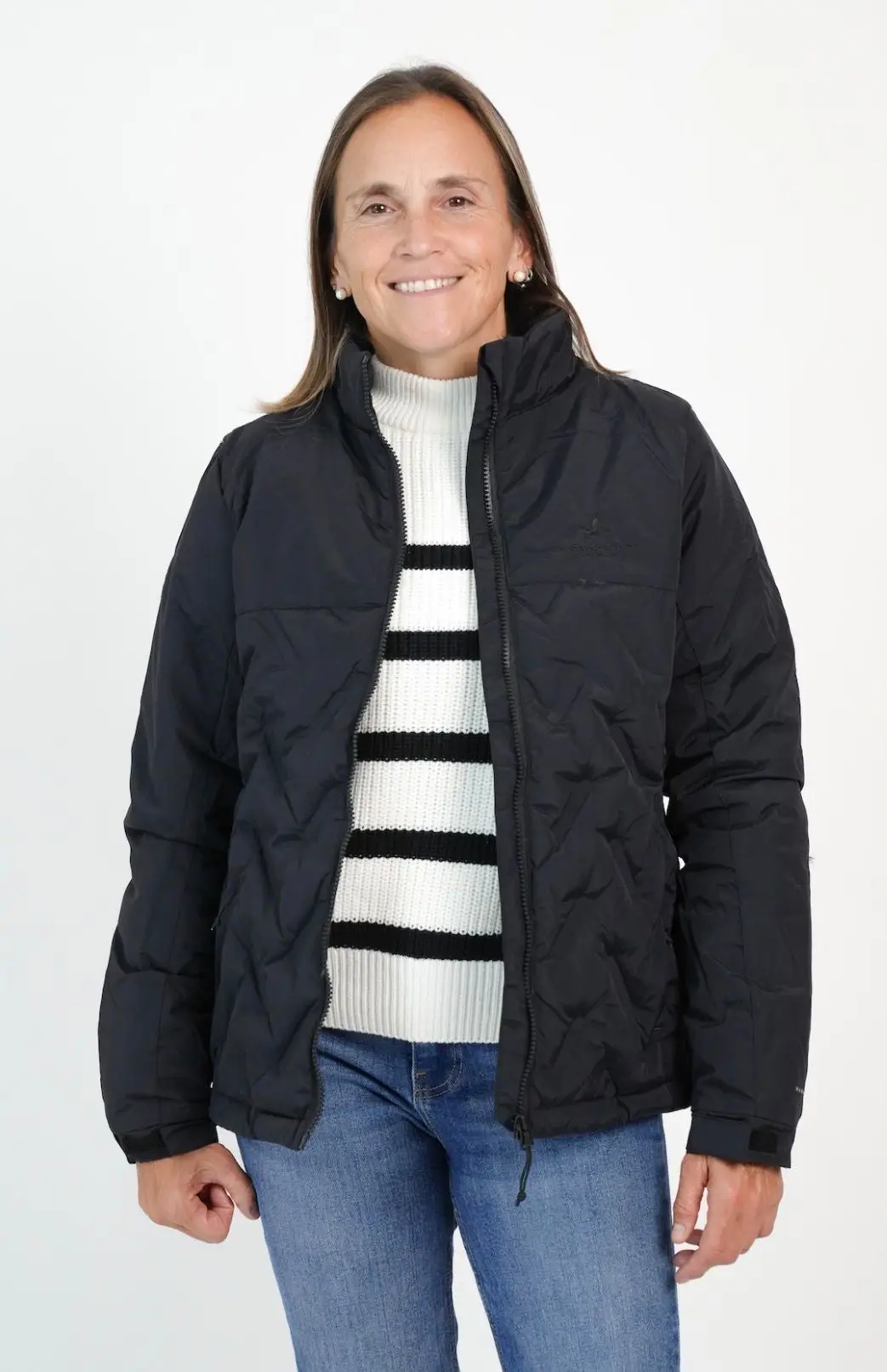 Campera Taslon Tech Silver