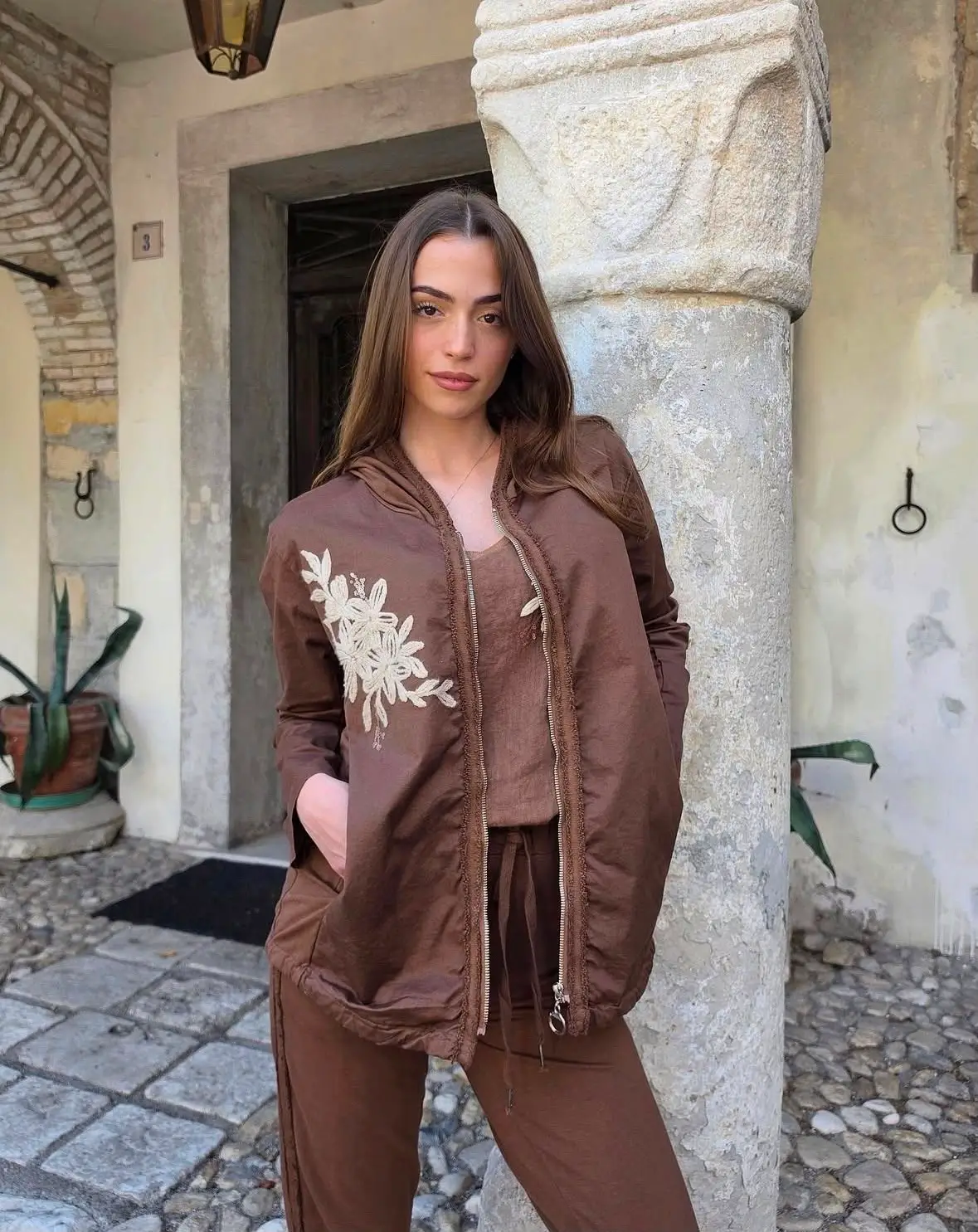 Campera Bordada Capricci