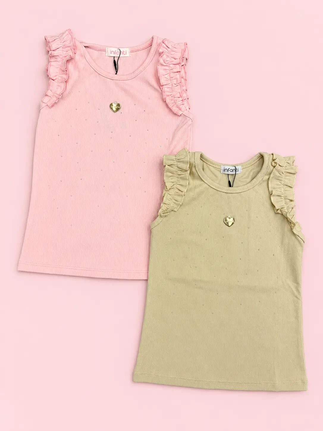 Musculosa Niña Bolado