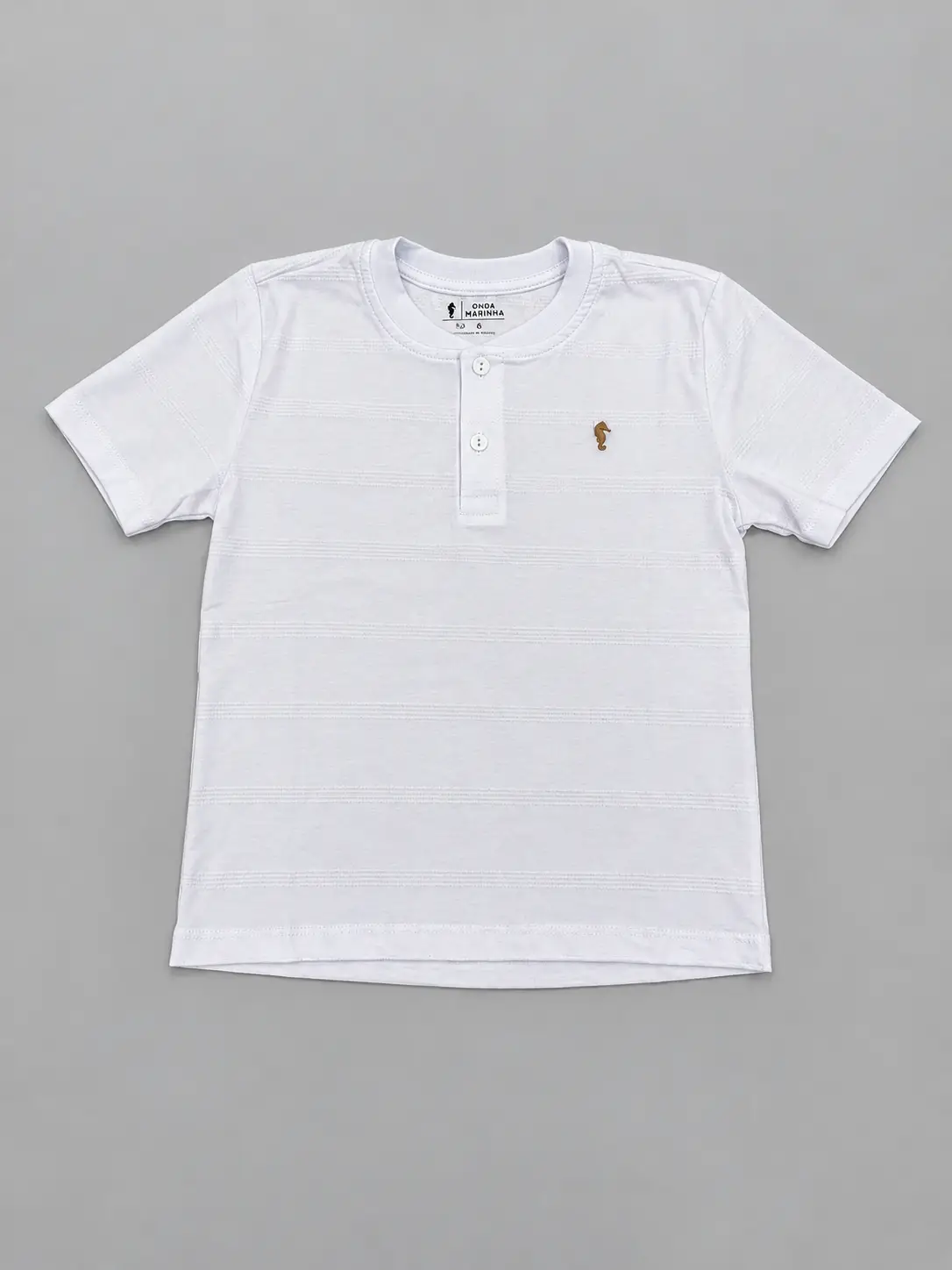 Remera Niño Con Botones