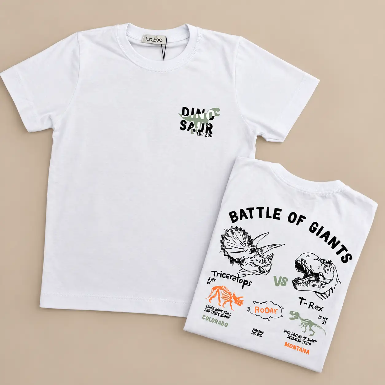 Remera Niño Dino