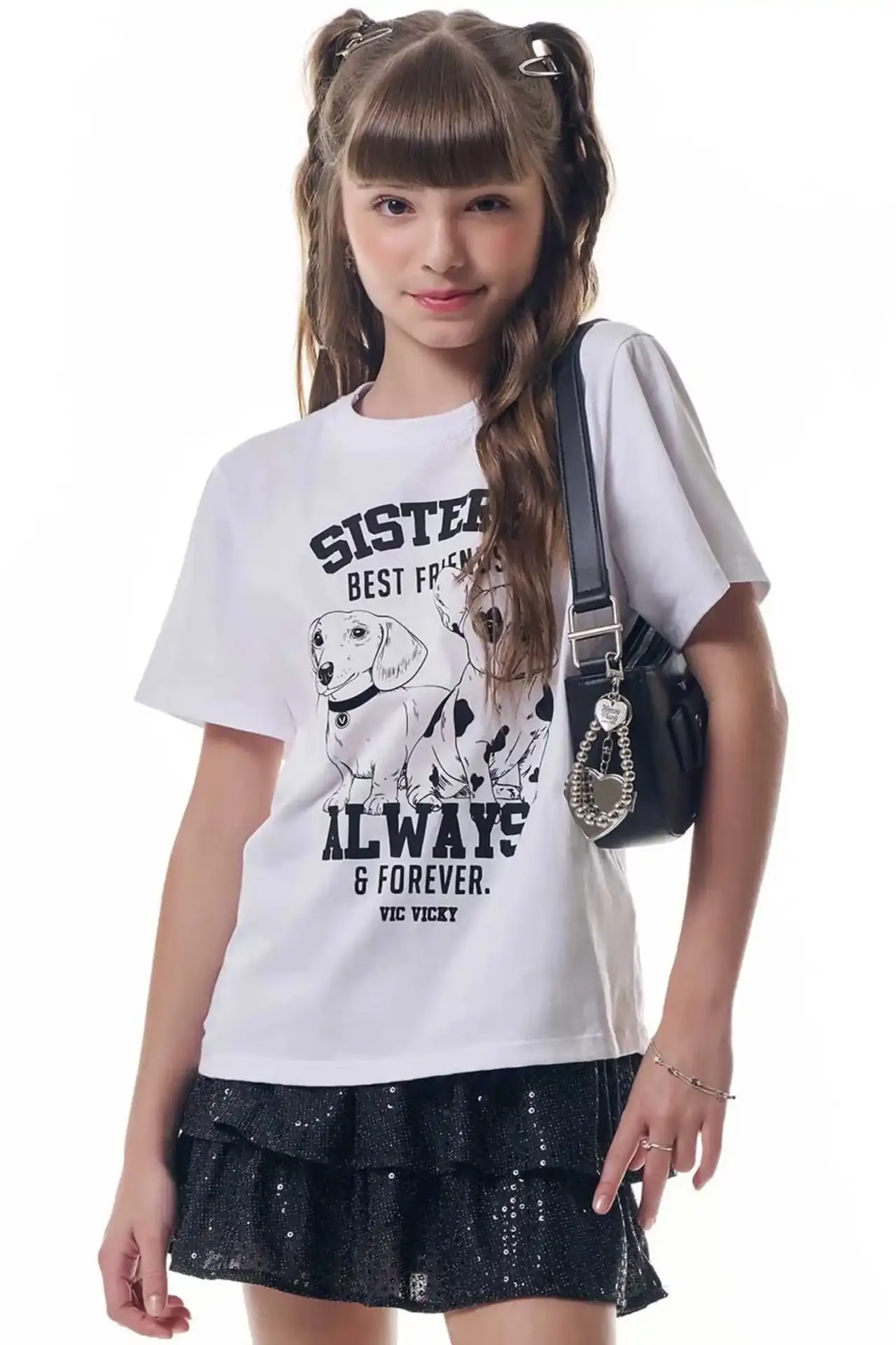 Remera Niña Sisters