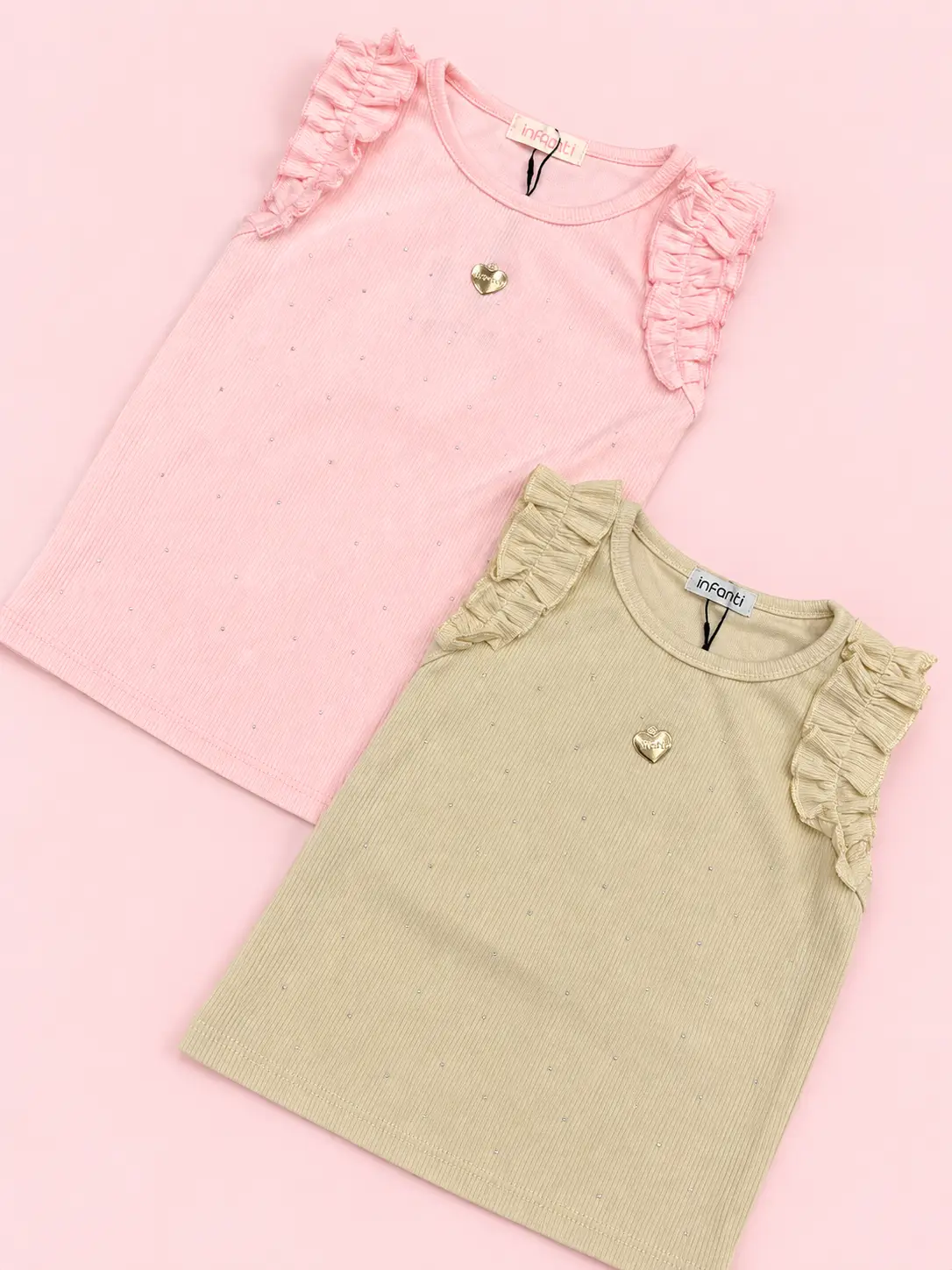 Musculosa Niña Bolado - Imagen 2